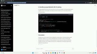 How to force Python to save all rows