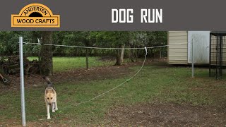 DIY DOG RUN