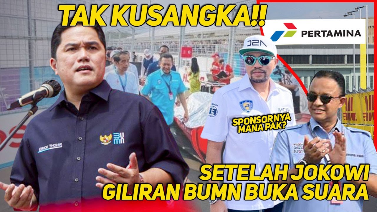 DILUAR DUGAAN JAWABAN ALA BUMN SOAL SPONSOR FORMULA E GEMPARKAN 
