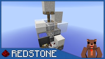 Flush with the floor pop-up staircase (1.7.5) | Redstone with Fenno