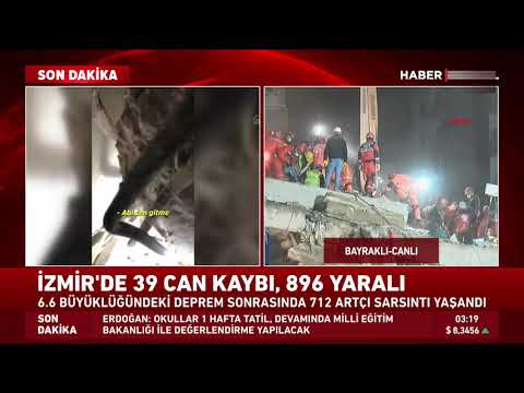İzmir depreminde 15 yaşındaki Günay'ın kurtarılma anları