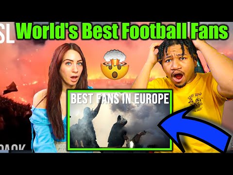 World's Best Football Fans/Ultras: EUROPE | AMERICAN REACTION