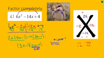 6 3 Factoring Trinomials 1