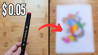 Insanely Cheap ALCOHOL MARKERS Artwork #artvlog #alcoholmarkers #doodleart #drawwithme