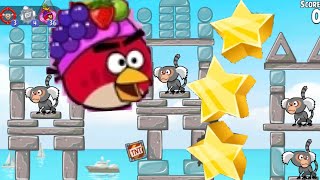 Three Star Destroy Big Wall Angry Birds Rio #angrybirds #gameplay #moreviews #Youngandrunnnerup screenshot 5