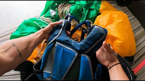 How to Pack a Parachute Like a Pro - POV Tutorial!