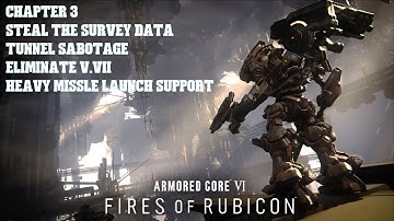 Armored core 6 walkthrough part 7 chapter 3 (no commentary)