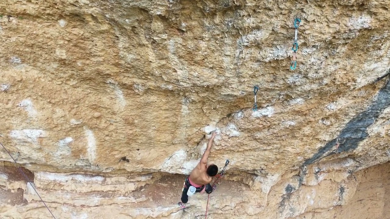 Margalef #Margalef 8b+ La vía del Quim✅