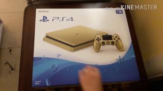 Unboxing: 1TB Gold PS4