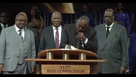 Bishop Jerry Macklin- Untill Then Sermon Close/Laying Hands (COGIC Holy Convocation 2025)