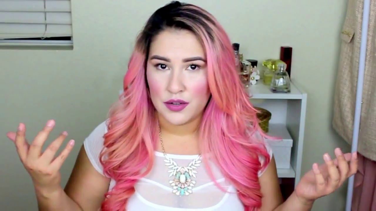 how to pink hair/refreshing color