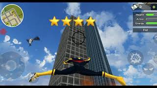 Flying Spider Rope Hero - Super Vice Town Crime is a spider hero games Best Android games 0786 screenshot 5