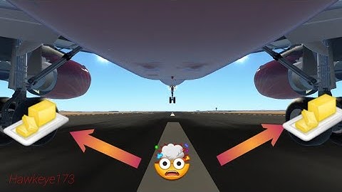 A321 butterlanding  #swiss001landing