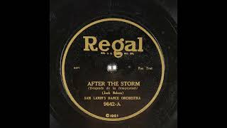 After the Storm - Sam Lanin's Dance Orchestra