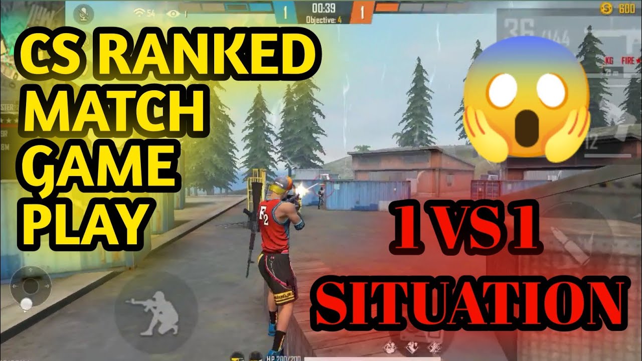 CS RANKED MATCH GAMEPLAY VIDEO⚡ || 1 VS 1 SITUATION😱|| #SATHANZGAMING ...