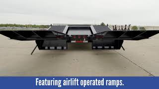 Interstate Trailers, 40DLA, Pneumatic Ramps