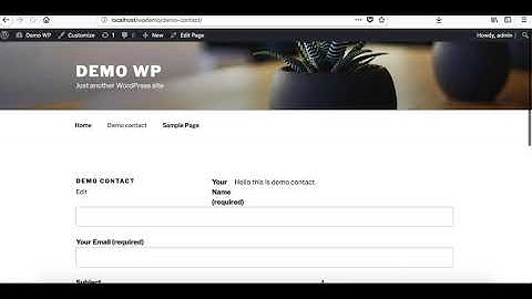 How to Get Default Values from Shortcode Attributes in contact form 7 | Wordpress