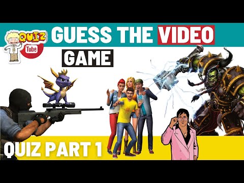 Retro Video Game Quiz | Guess the Video Game | (Part 1) | 30 Trivia Quiz Questions & Answers