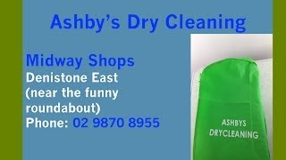 A greener Dry Cleaner - Ashby's at Midway shops, Denistone East