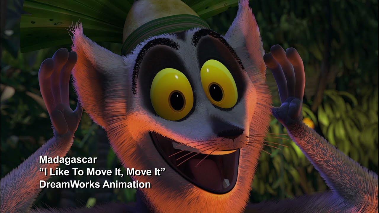 I Like To Move It King Julian Lyrics Madagascar (2005) - I Like To Move It, Move It - Song (King Julien) HD