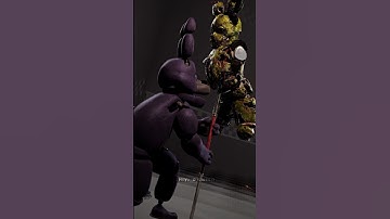 Bonnie vs springtrap 💀#shorts #mk1 #fnaf