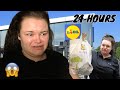 ONLY eating LIDL FOOD for 24 HOURS AS A VEGAN...ARE THEY KIDDING?!?