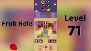 🎯 Fruit Hole Level 71 Walkthrough | Juicy Jam | Fun Fruit Puzzle Game 🍇 | Go Answer