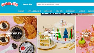 Goldbelly CEO: Our mission is to bring people comfort through food... wherever they are screenshot 1