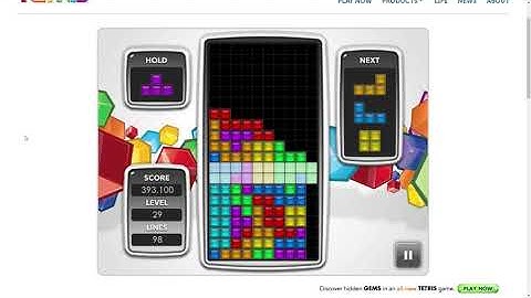 Getting the Highest Possible Tetris.com Level Score (Level 30 + 13 lines)