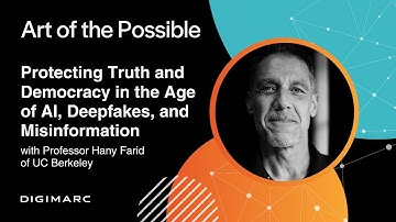 Protecting Truth and Democracy in the Age of AI, Deepfakes, and Misinformation with Prof Hany Farid