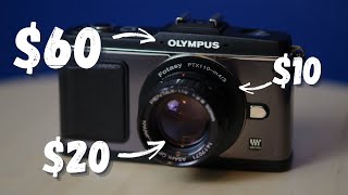 Budget Mirrorless Cameras (UNDER $100) to adapt vintage lenses to