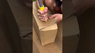 Diy Santas Sleigh With Makedo