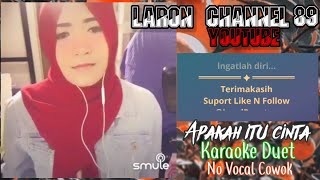 Apakah Itu Cinta Karaoke Duet Smule