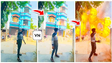 Trending Building Blast Video Editing In Vn App | Building Blast VFX Editing In Vn App | Vn App Edit