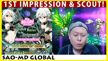 Lured Fairies in the Netherworld 1st Impression & Scout (SAOMD Memory Defrag)