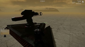 Nod Laser Turret ingame Test UAV control & emerge / submerge Tiberian Genesis