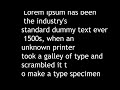 Rooling Text Effects