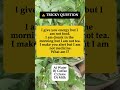 ☕Gives Energy, Drunk in Morning, Makes Alert – What Am I? #shorts