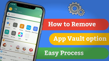 How to Remove App Vault Option ⚡ Mj Tuber ⚡ How to Disable app vault ⚡ Remove App Vault In Redmi