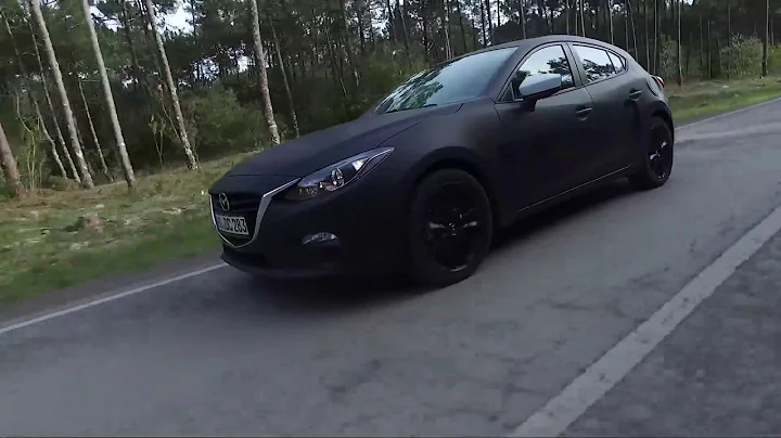 Mazda Skyactiv X Prototype Driving Video Full HD