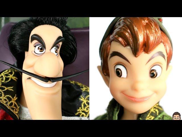 Peter Pan & Captain Hook DISNEY FAIRYTALE DESIGNER COLLECTION Doll REVIEW