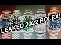 LEAKED ROLEX 2022 MODELS - THE HULK IS COMING BACK???