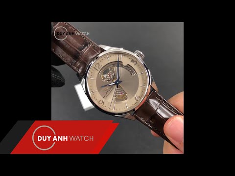 Trên Tay Đồng Hồ Hamilton Jazzmaster Open Heart H32705521