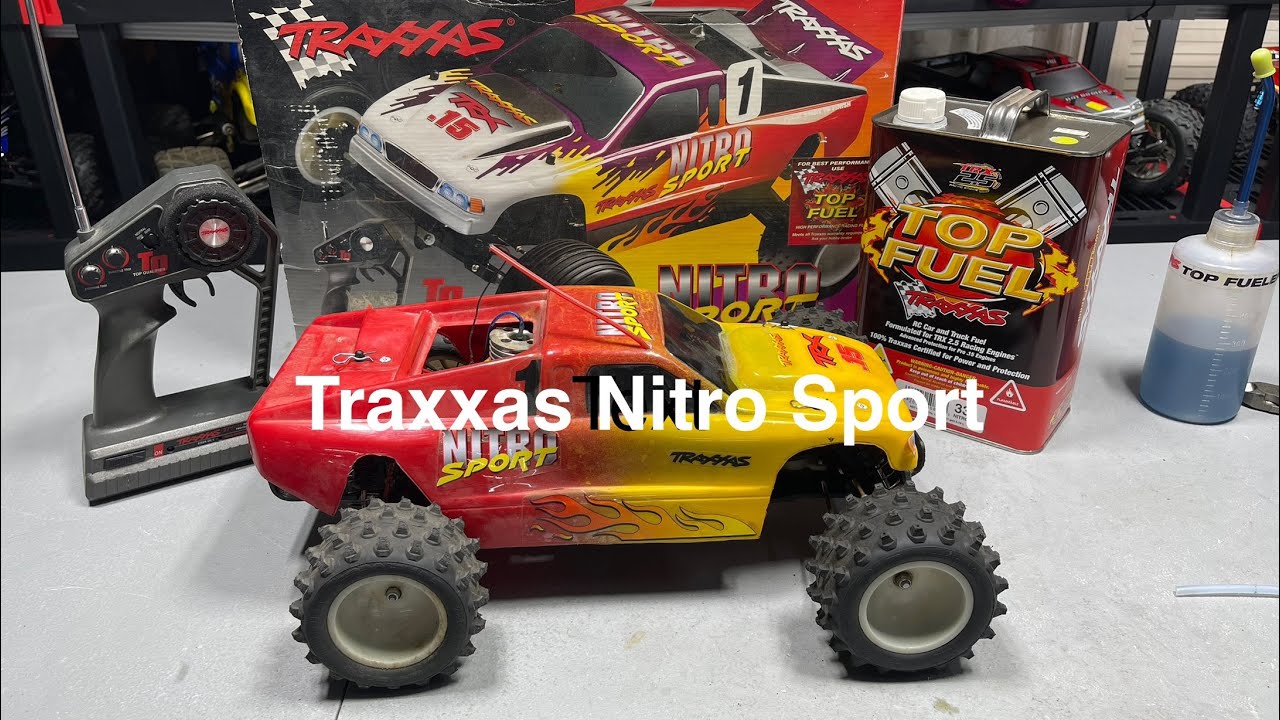 Винтажный Traxxas Nitro Sport
