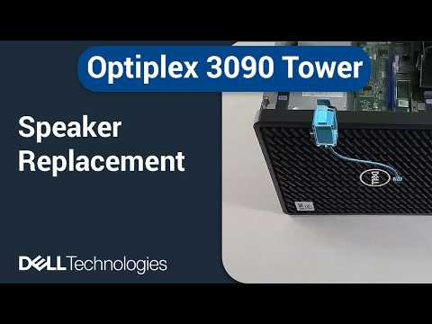 Dell Optiplex 3090 Tower | How to replace the speaker