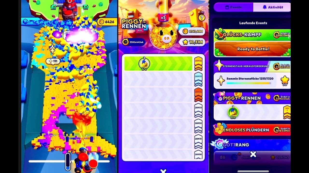 MOB CONTROL - PIGGY RACE | MY BEST RECORD