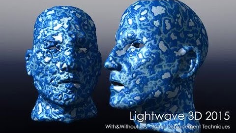 Lightwave 3D: With & Without scene rendered