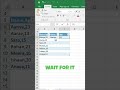 Flash Fill in Excel 🤯 | Split Names &amp; Data Instantly #Shorts