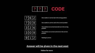 Can You Crack The Code?