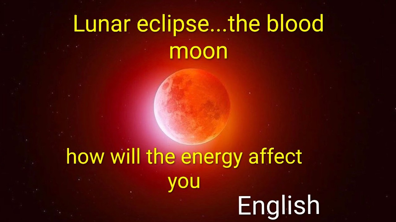 Влияние энергии лунного затмения — чтение на английском языке.